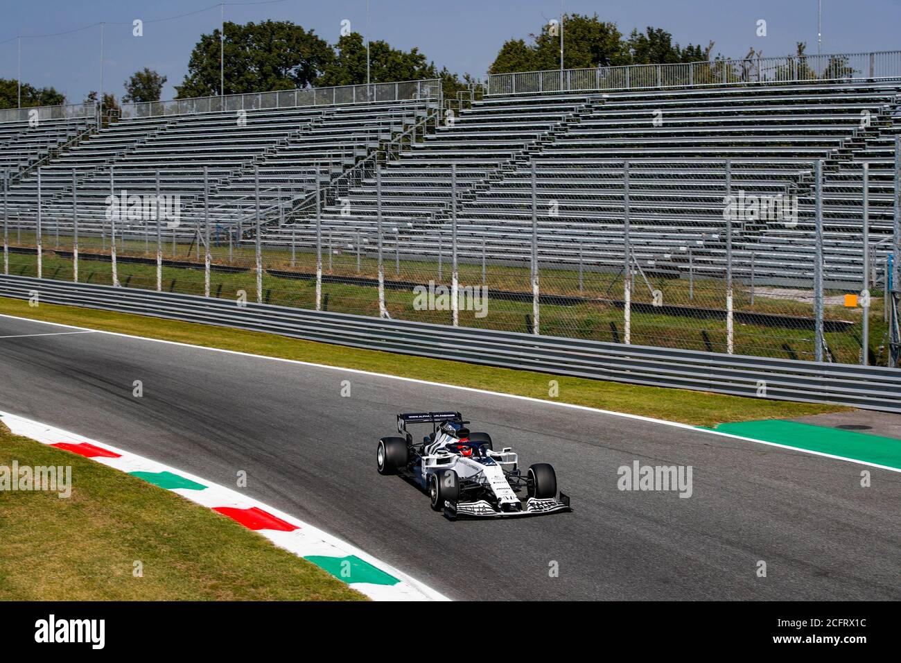 KVYAT Daniil (rus), Scuderia AlphaTauri Honda AT01, azione durante la Formula 1 Gran Premio Heineken D'italia 2020, Gran Premio d'Italia 2020, dal settembre Foto Stock
