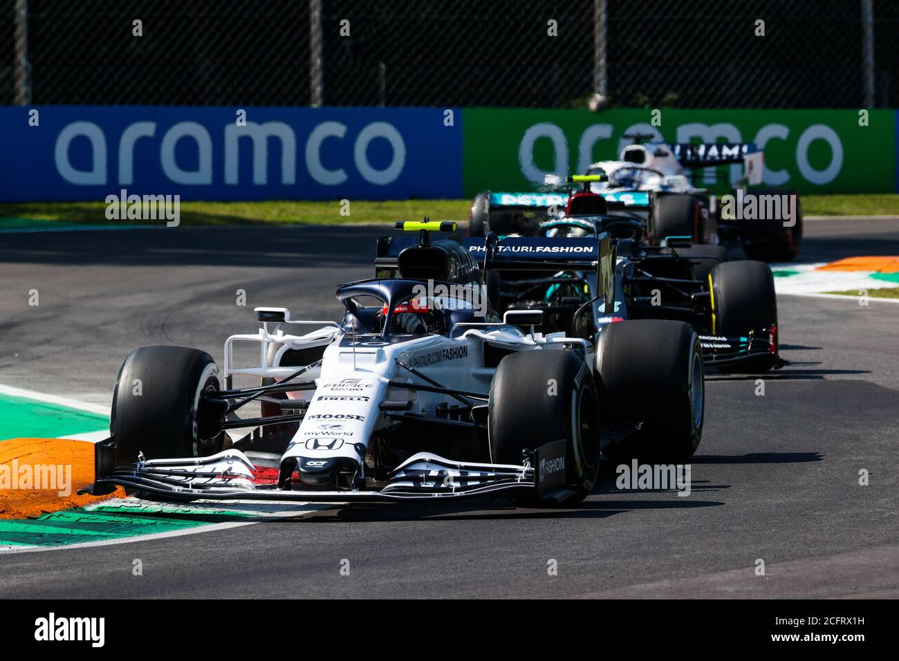 GASLY Pierre (fra), Scuderia AlphaTauri Honda AT01, azione durante la Formula 1 Gran Premio Heineken D'italia 2020, Gran Premio d'Italia 2020, dal settembre Foto Stock