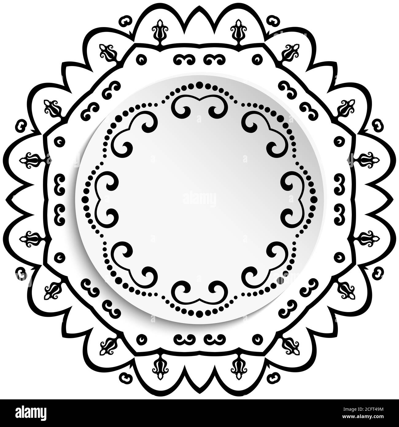 Bel biglietto di auguri Foto Stock