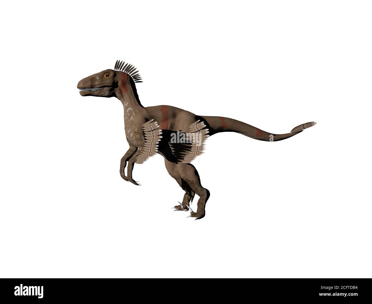 Prähistoric dinosauro Foto Stock