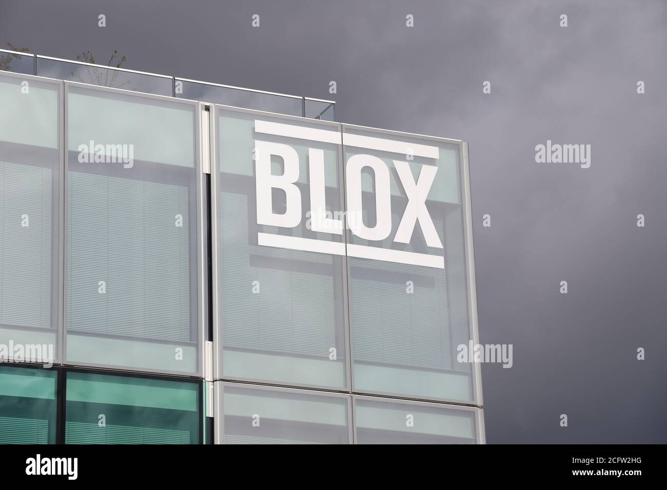 Edificio BLOX a Copenhagen Foto Stock