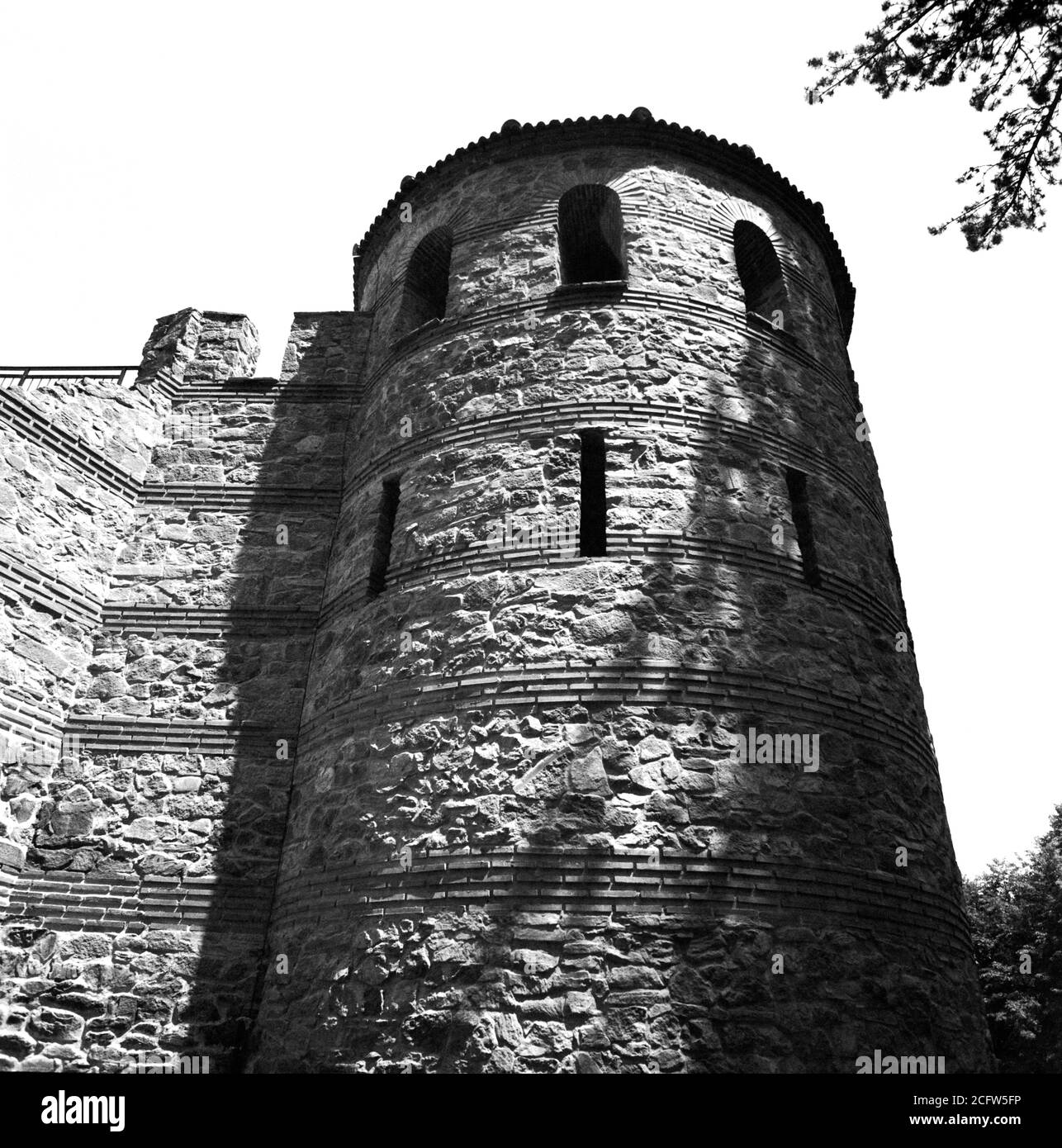 Riserva nazionale architettonica e archeologica 'Pautalia, Velbuzhd, Kyustendil', Acropoli, Bulgaria Foto Stock