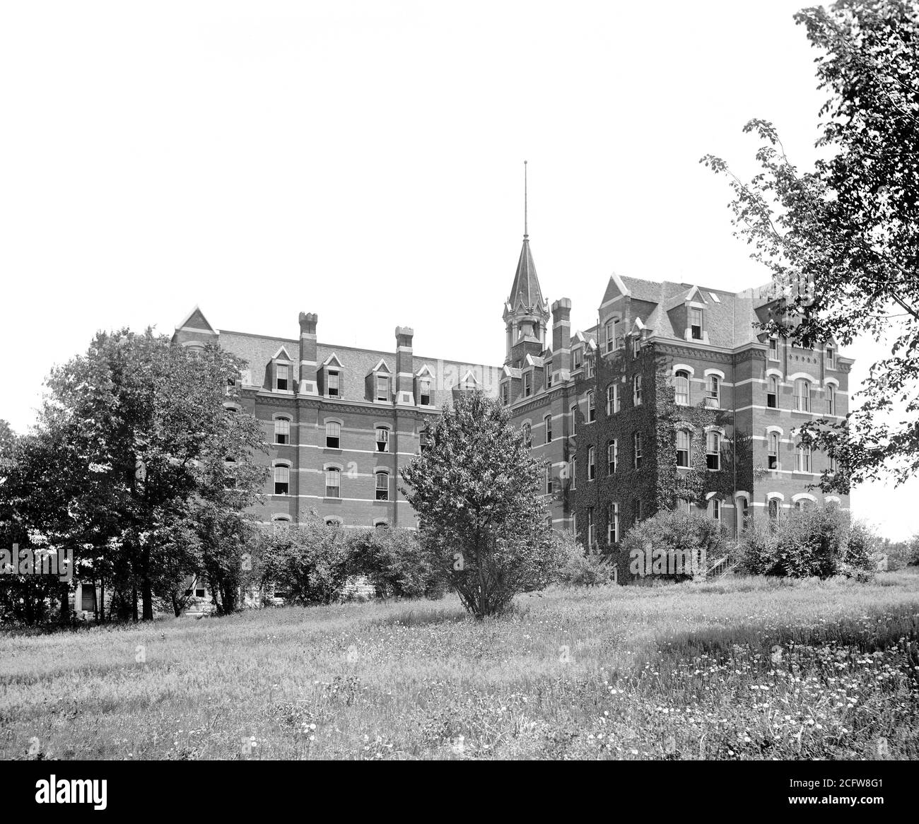 Jubilee Hall, Fisk University, Nashville, Tennessee, USA, 1900 Foto Stock