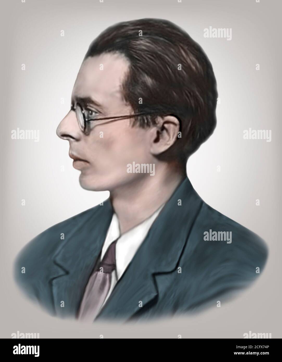 Aldous Leonard Huxley 1894-1963 scrittore inglese Philosopher Foto Stock