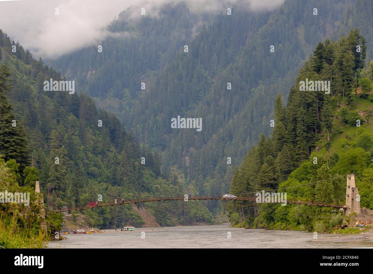 Paesaggio di Kashmir , Pakistan Foto Stock