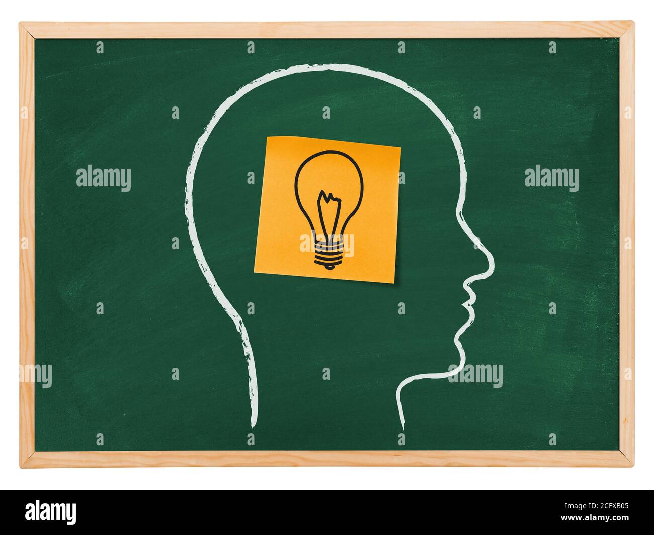 La grande idea Foto Stock