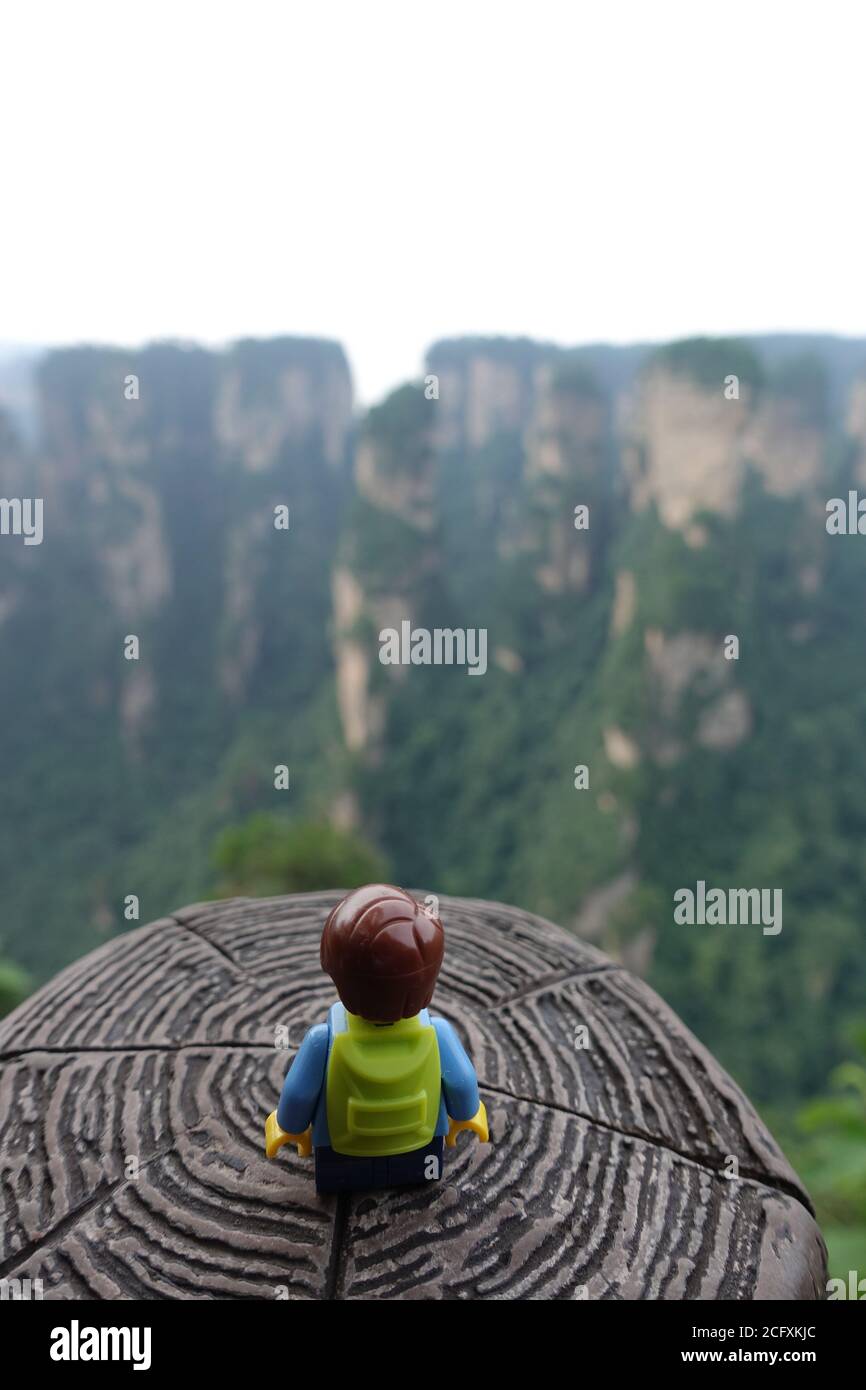 Zhangjiajie National Forest Park, Wulingyuan Scenic Area Foto Stock