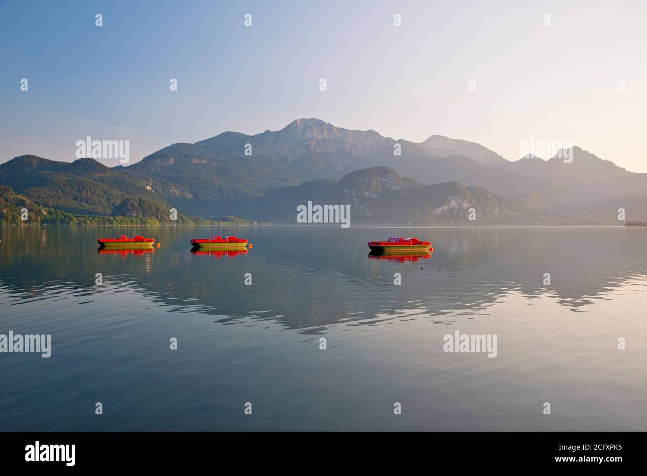 Geografia / viaggio, Germania, Baviera, Kochel am See, Lago Kochel (Kochelsee) con Heimgarten (picco) AN, diritti aggiuntivi-clearance-Info-non-disponibile Foto Stock