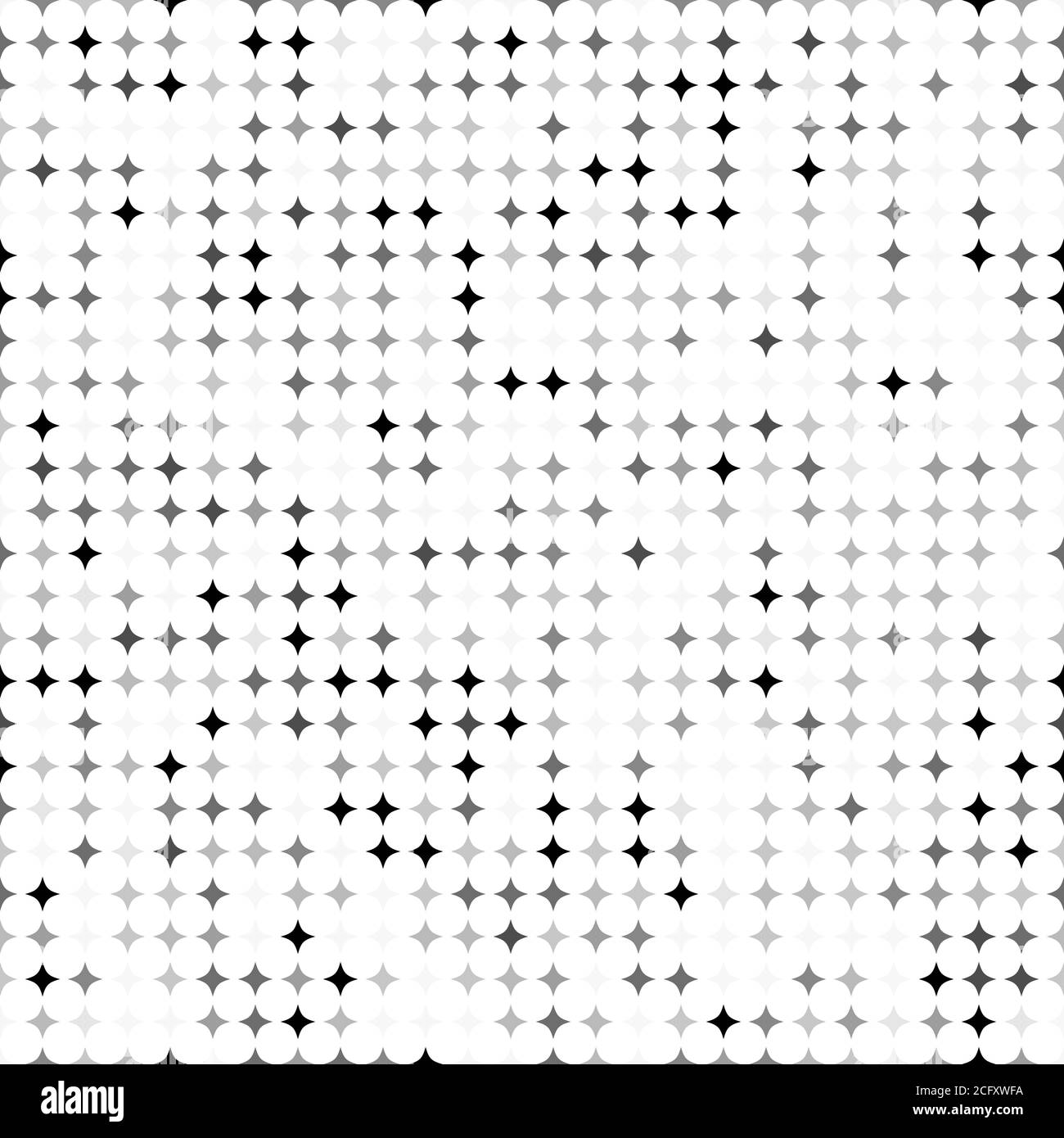Vettore di Seamless Pattern con stelle Illustrazione Vettoriale