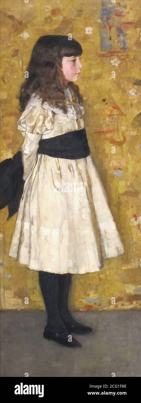 Guthrie James - Miss Helen Sowerby - Scuola Britannica - 19 ° secolo Foto Stock