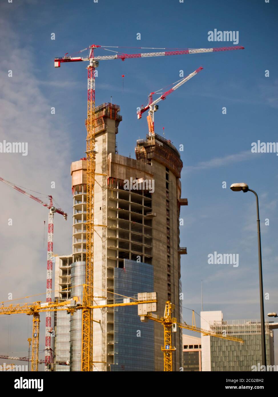 Cantieri, Milano Expo 2015, Italia Foto Stock