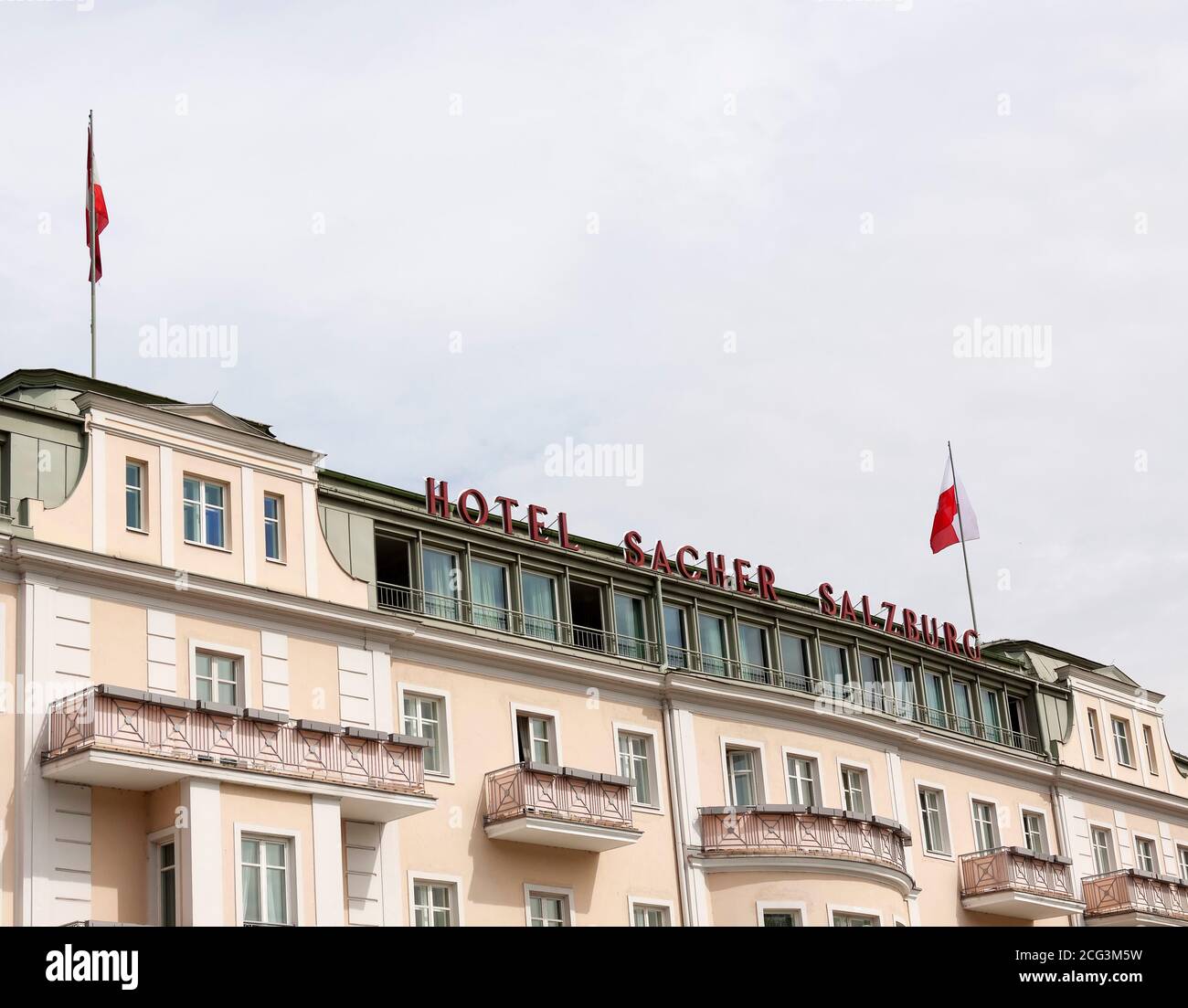 Hotel Sacher, Salisburgo, Austrai Foto Stock