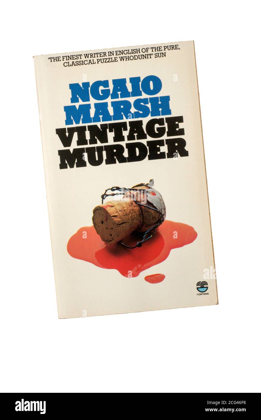 Una copia cartacea di Vintage Murder di Ngaio Marsh. Fu pubblicato per la prima volta nel 1937. Foto Stock