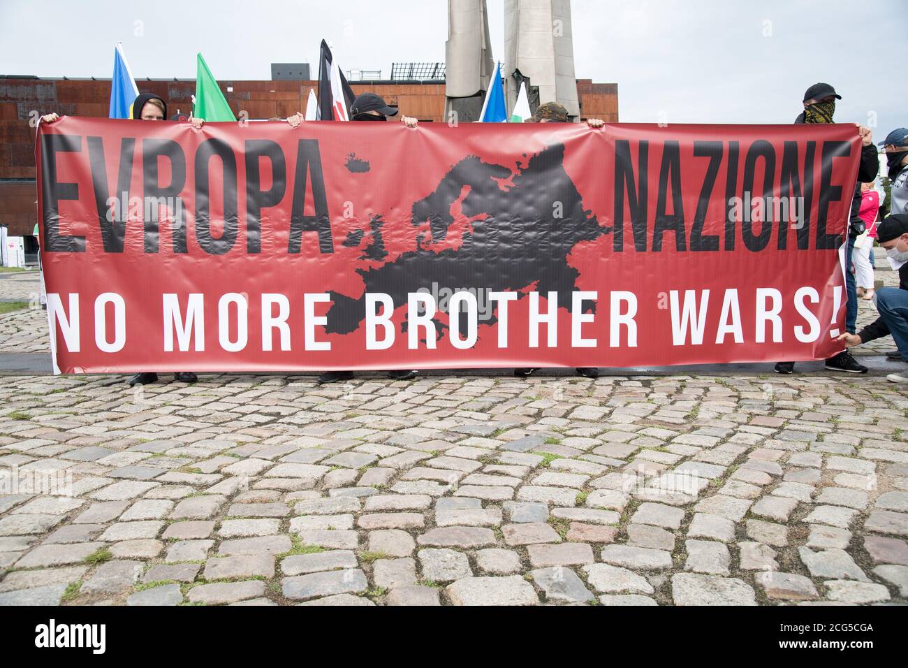 Le guerre fra i fratelli "non più" marciano a Danzica, in Polonia. 5 Settembre 2020 © Wojciech Strozyk / Alamy Stock Photo *** Local Caption *** Foto Stock