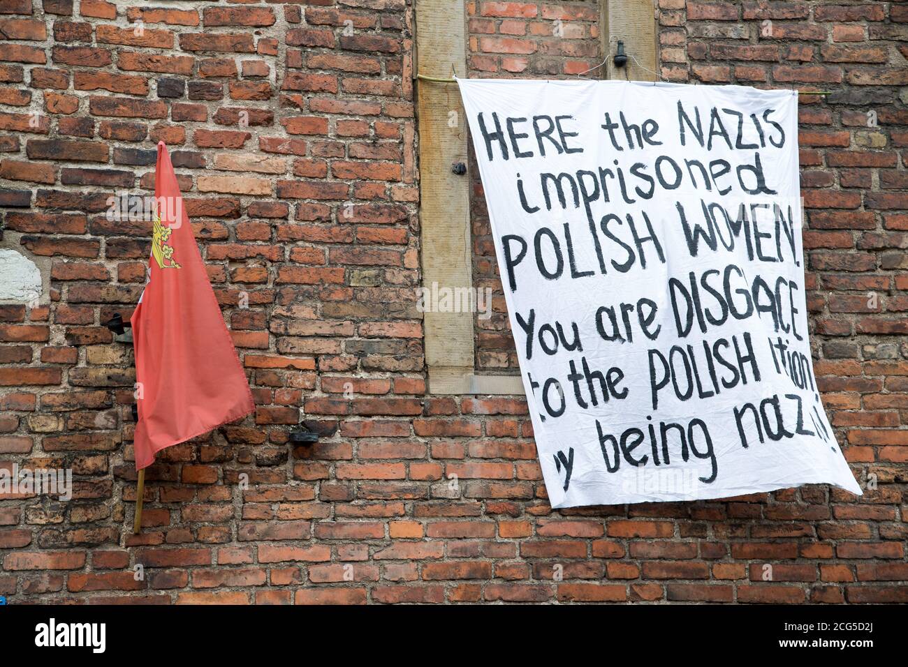 La contrommanifestazione alle guerre dei fratelli non più marciano a Danzica, in Polonia. 5 Settembre 2020 © Wojciech Strozyk / Alamy Stock Photo *** Local Caption Foto Stock