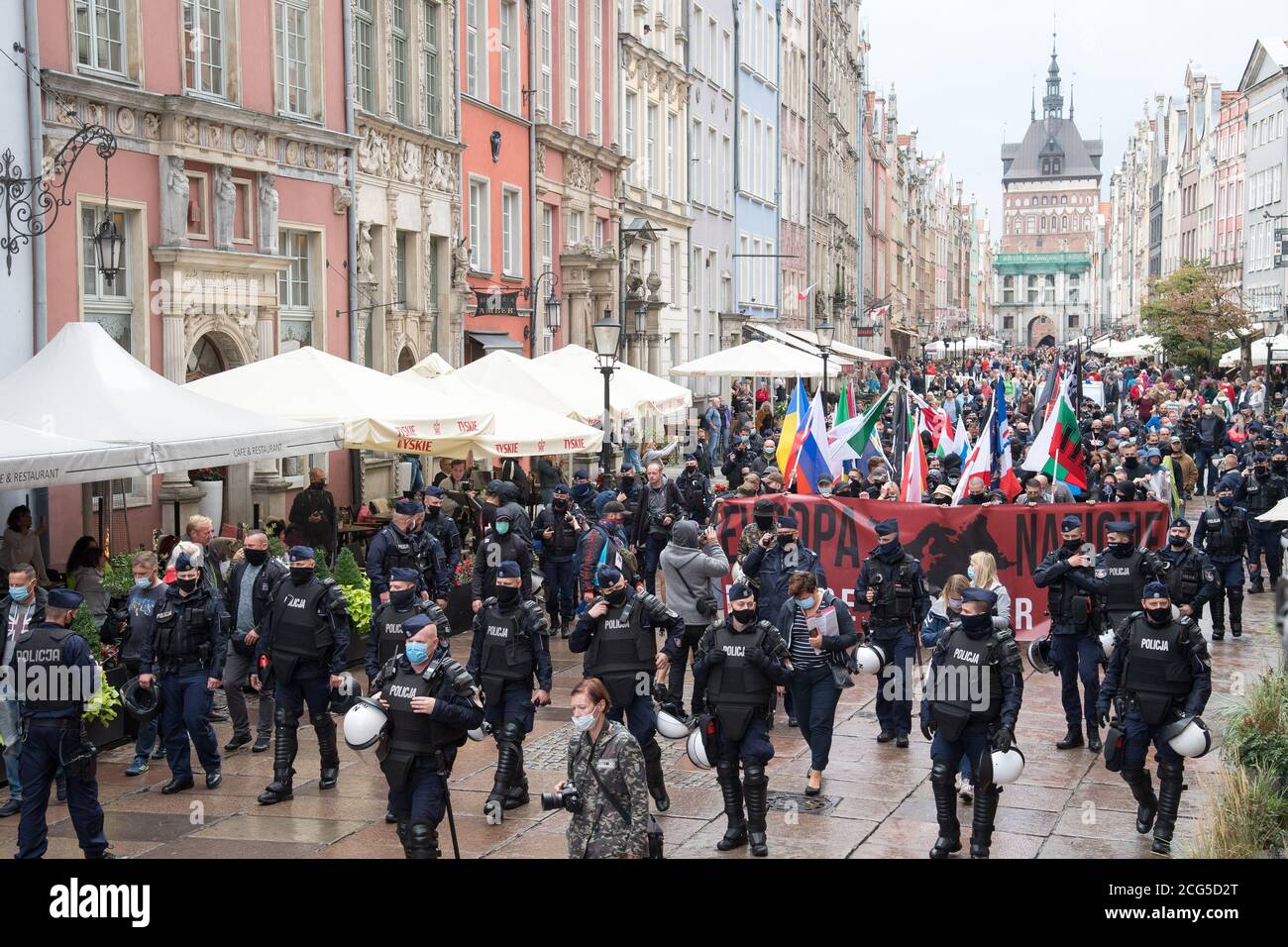 La guerra dei fratelli non più marciò a Danzica, Polonia. 5 Settembre 2020 © Wojciech Strozyk / Alamy Stock Photo *** Local Caption *** Foto Stock