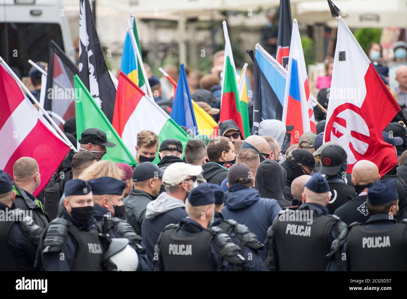 La guerra dei fratelli non più marciò a Danzica, Polonia. 5 Settembre 2020 © Wojciech Strozyk / Alamy Stock Photo *** Local Caption *** Foto Stock