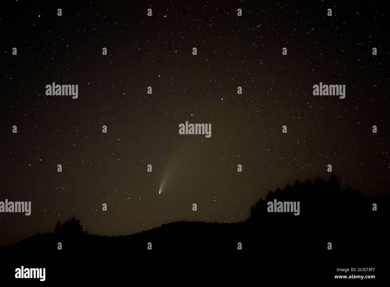 Comet NeoWise 2020, Stati Uniti Foto Stock