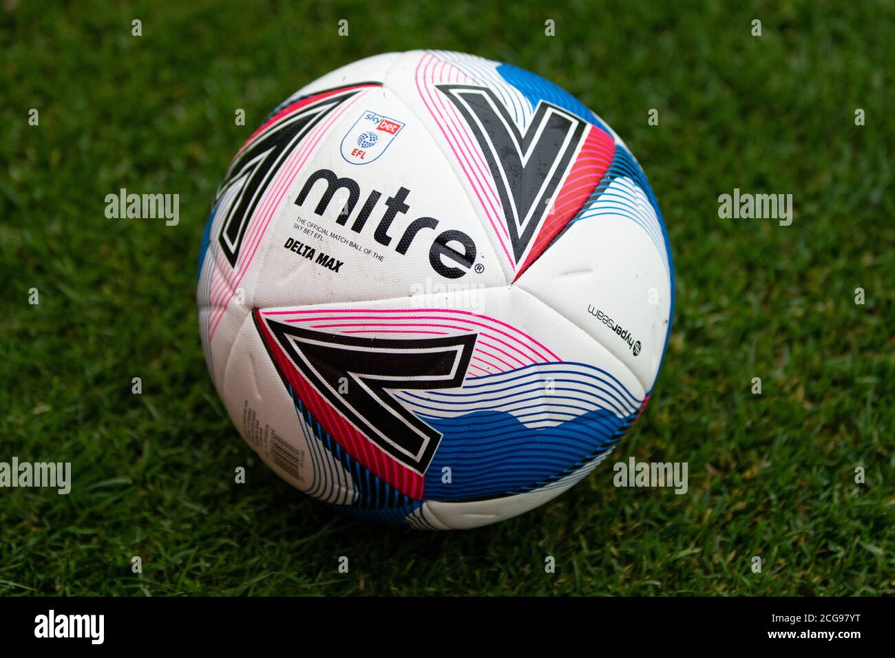 Delta angolo max. Pallone ufficiale della EFL 2019/20. Foto Stock
