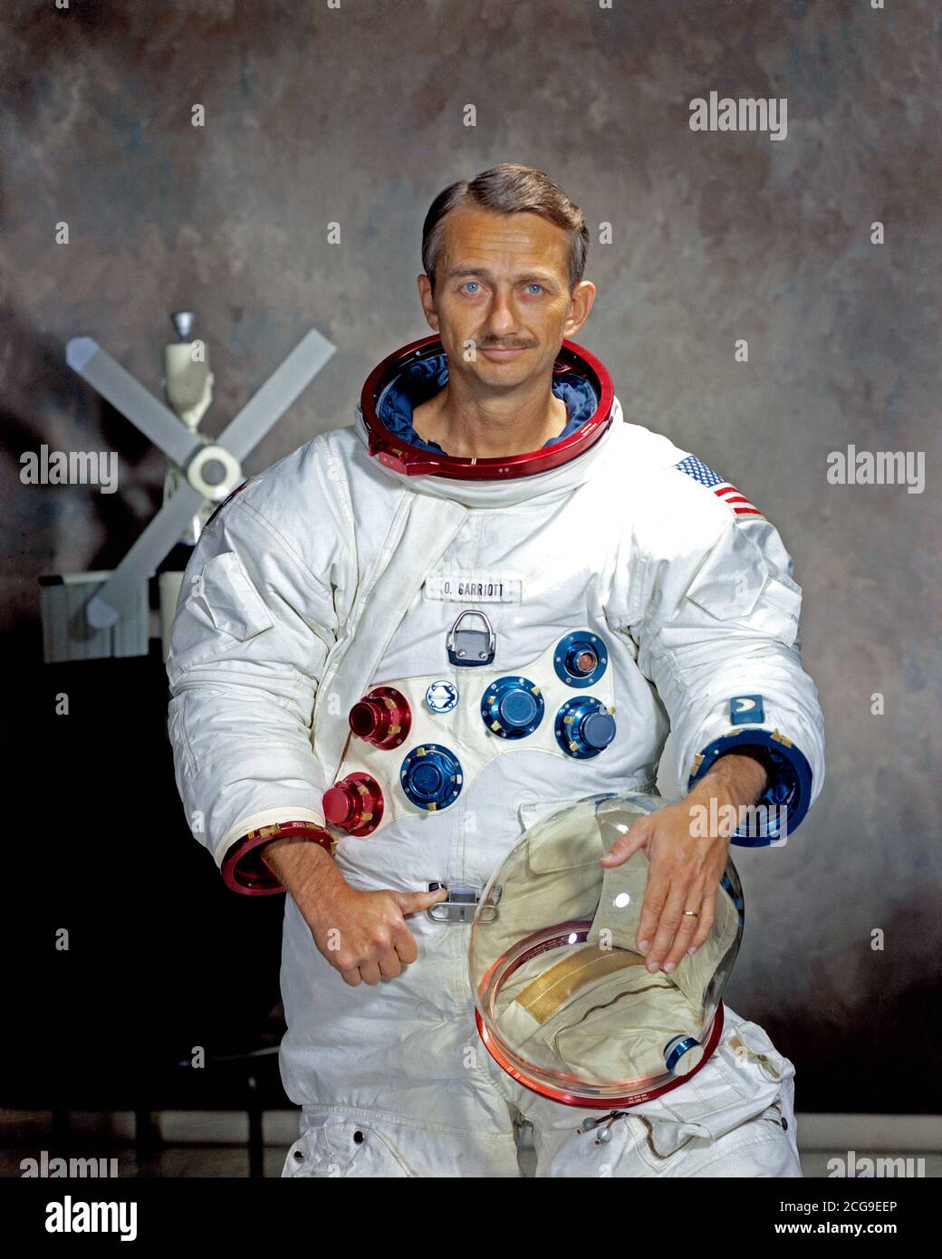 1971 - Ritratto di Scientist-Astronaut Owen K. Garriott Foto Stock