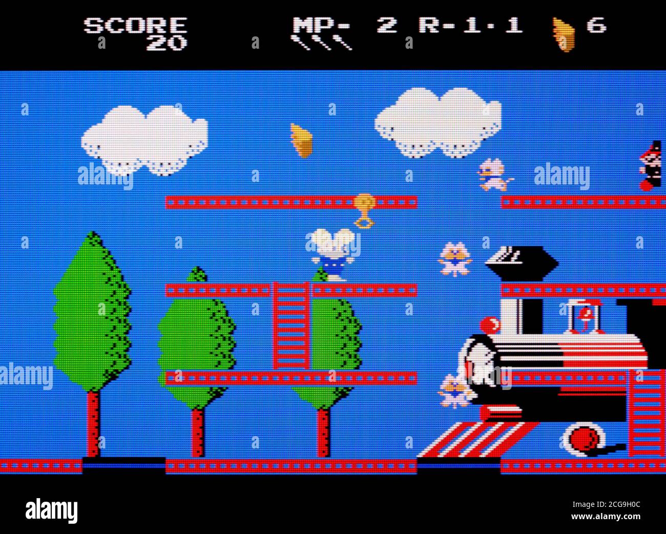 Mappy-Land - Nintendo Entertainment System - NES Videogioco - Editoriale  utilizzare solo Foto stock - Alamy