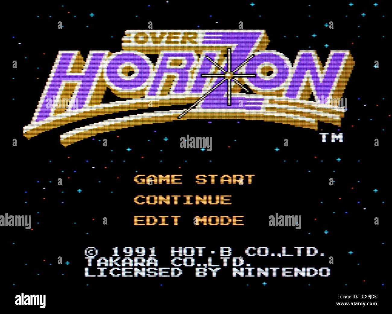 Su Horizon - sistema di intrattenimento Nintendo - Videogioco NES - Solo per uso editoriale Foto Stock