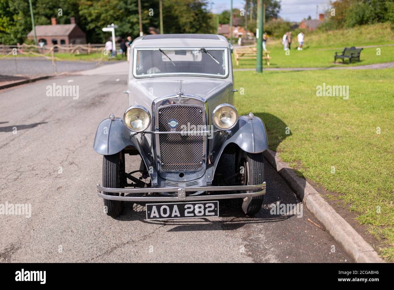 Vecchia auto d'epoca, Black Country Living Museum, Regno Unito Foto Stock