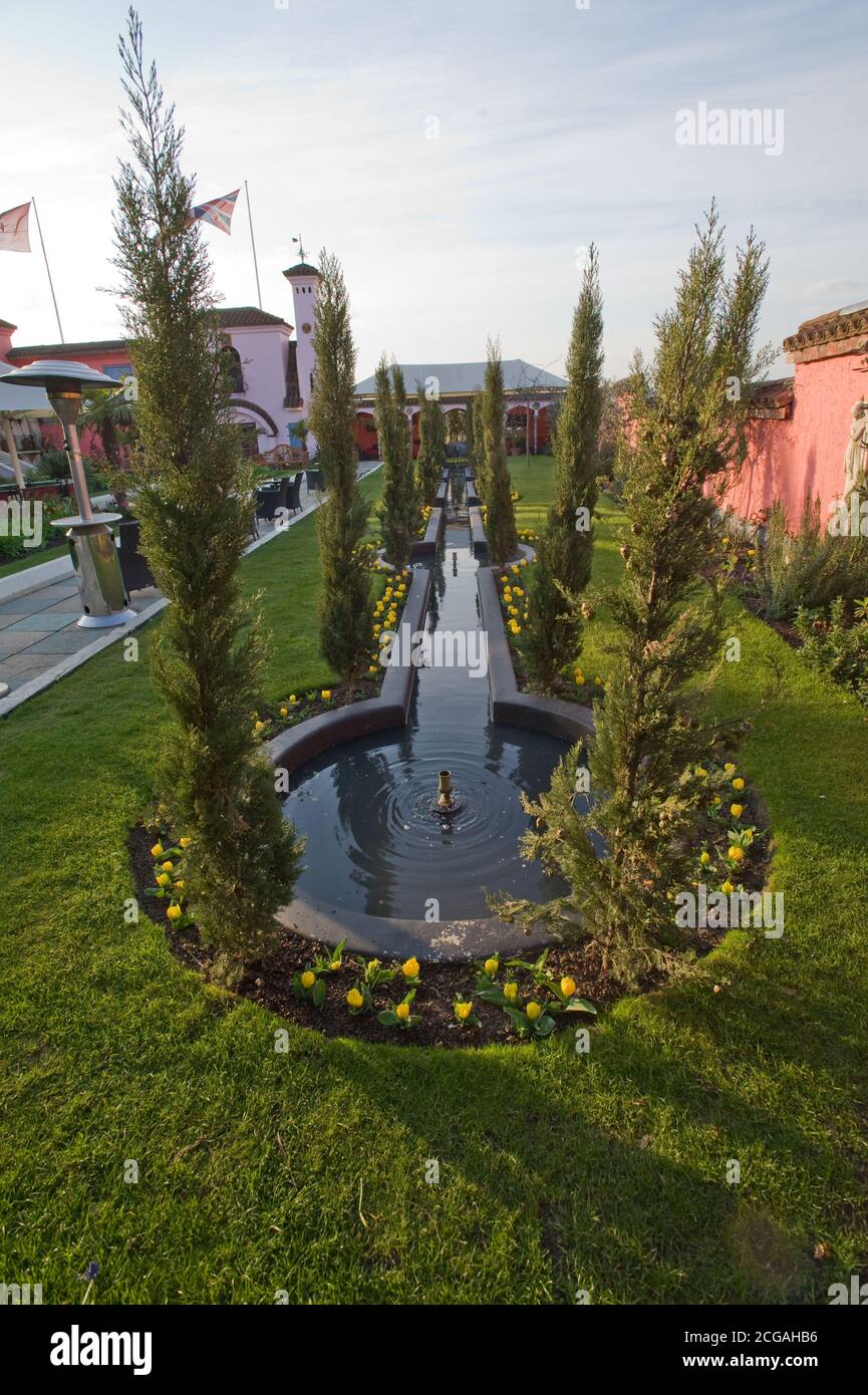 Kensington Roof Gardens (ora chiuso) Foto Stock