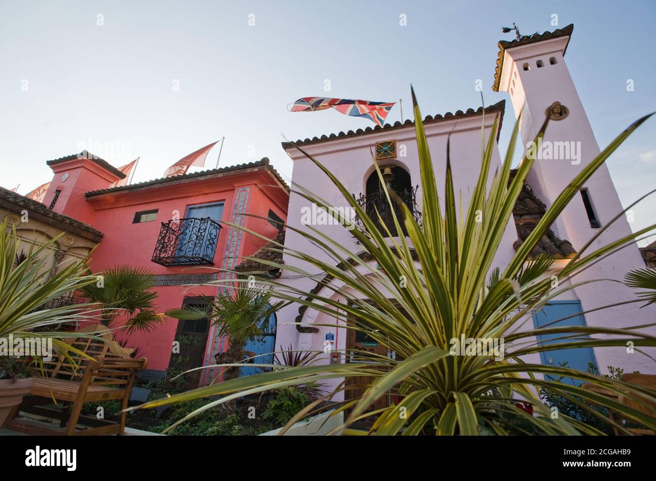 Kensington Roof Gardens (ora chiuso) Foto Stock