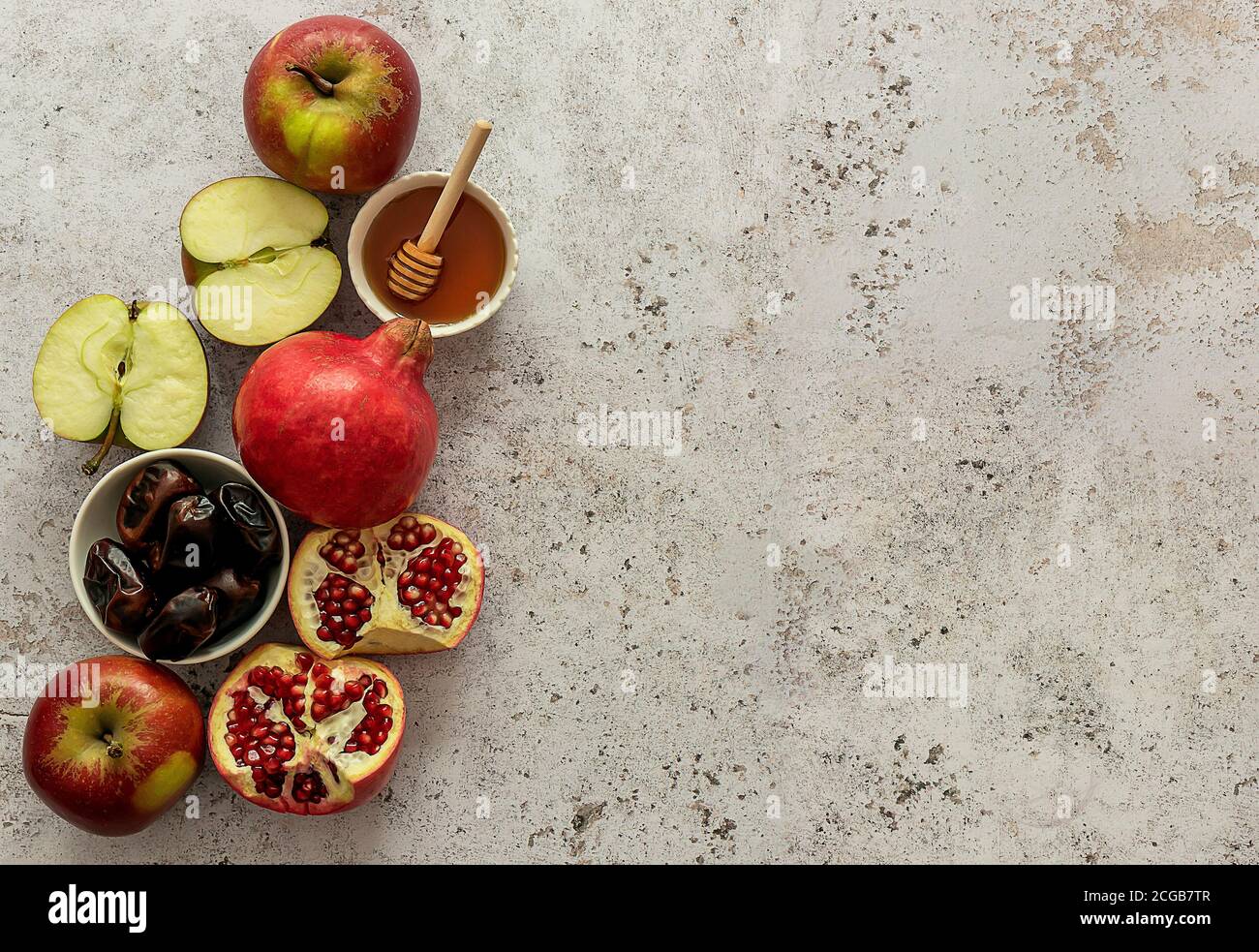 Rosh hashanah jewish concetto di Capodanno. Foto Stock