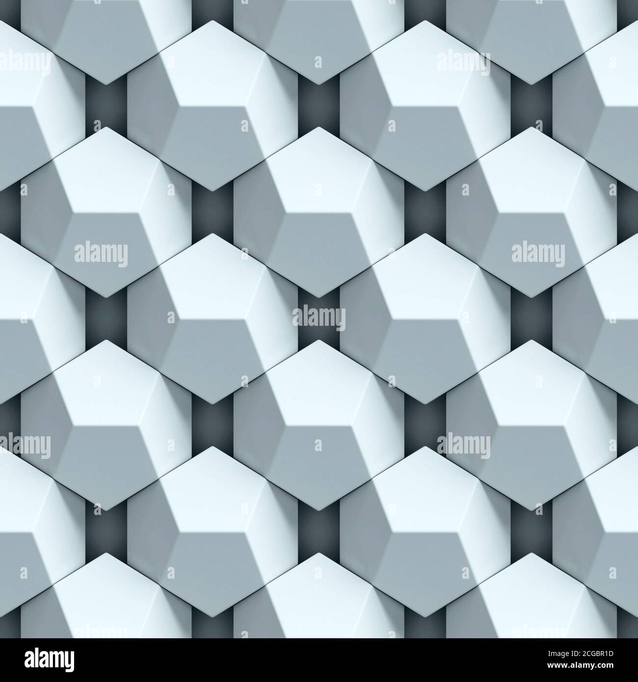 Sfondo 3d astratto geometrico Foto Stock