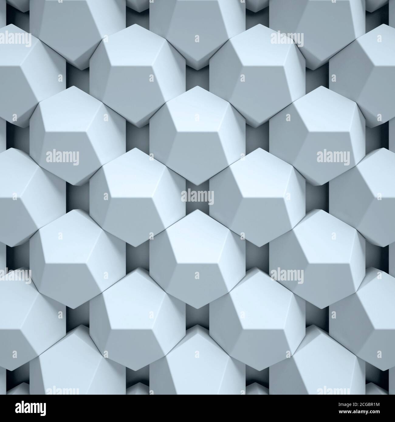 Sfondo 3d astratto geometrico Foto Stock