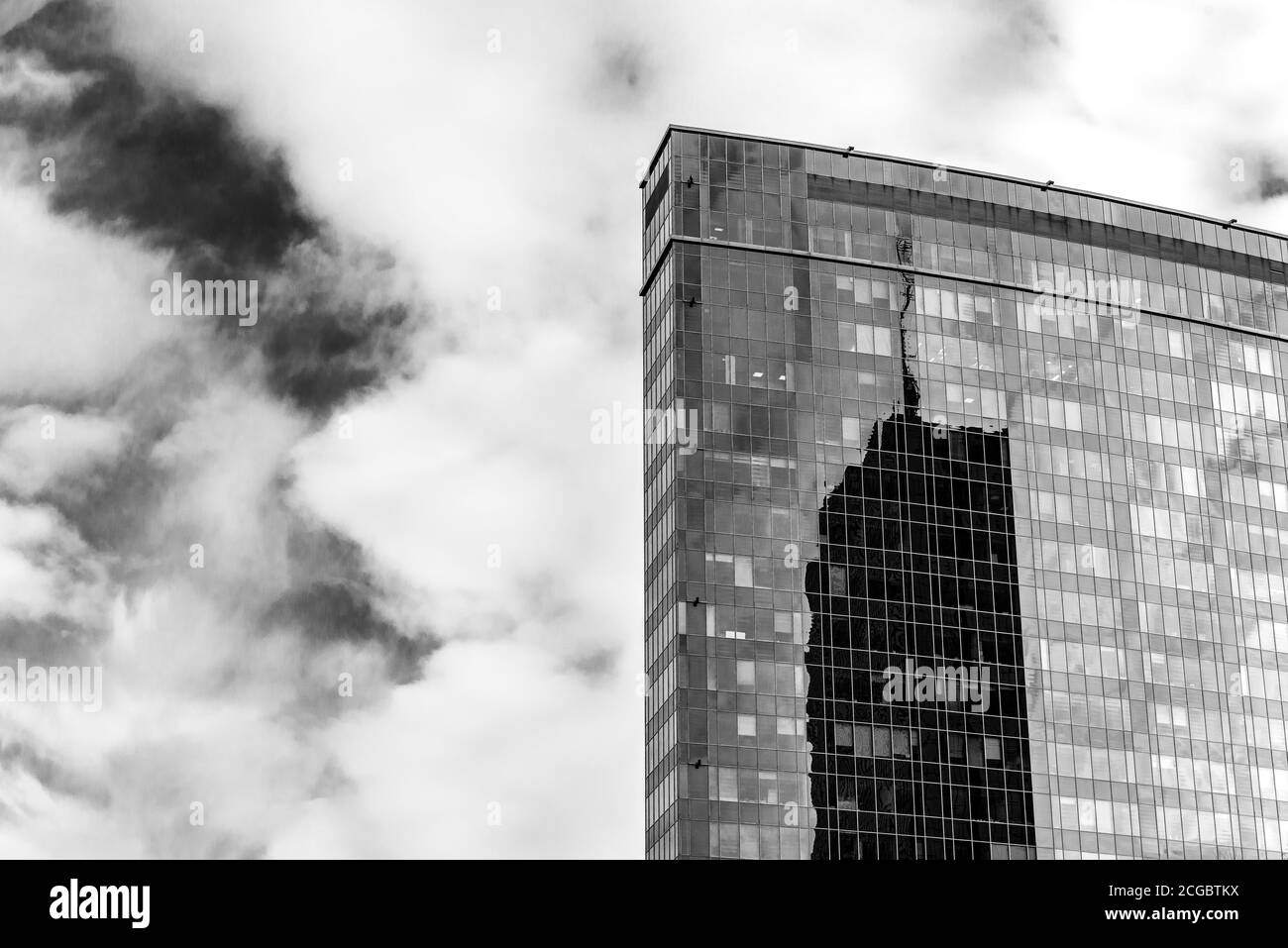L'edificio North Gate è stato costruito nel 2008 a Varsavia, Polonia. Foto Stock