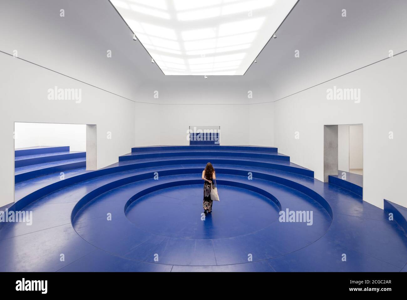 2018 Biennale di architettura di Venezia a cura di Yvonne Farrell e Shelley McNamara. Padiglione belga: Eurotopie di Traumnovelle e Roxane le Grelle. Foto Stock