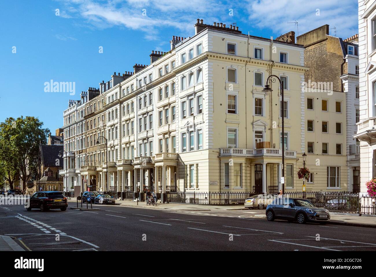 Gloucester Road e South Kensington, Londra Foto Stock