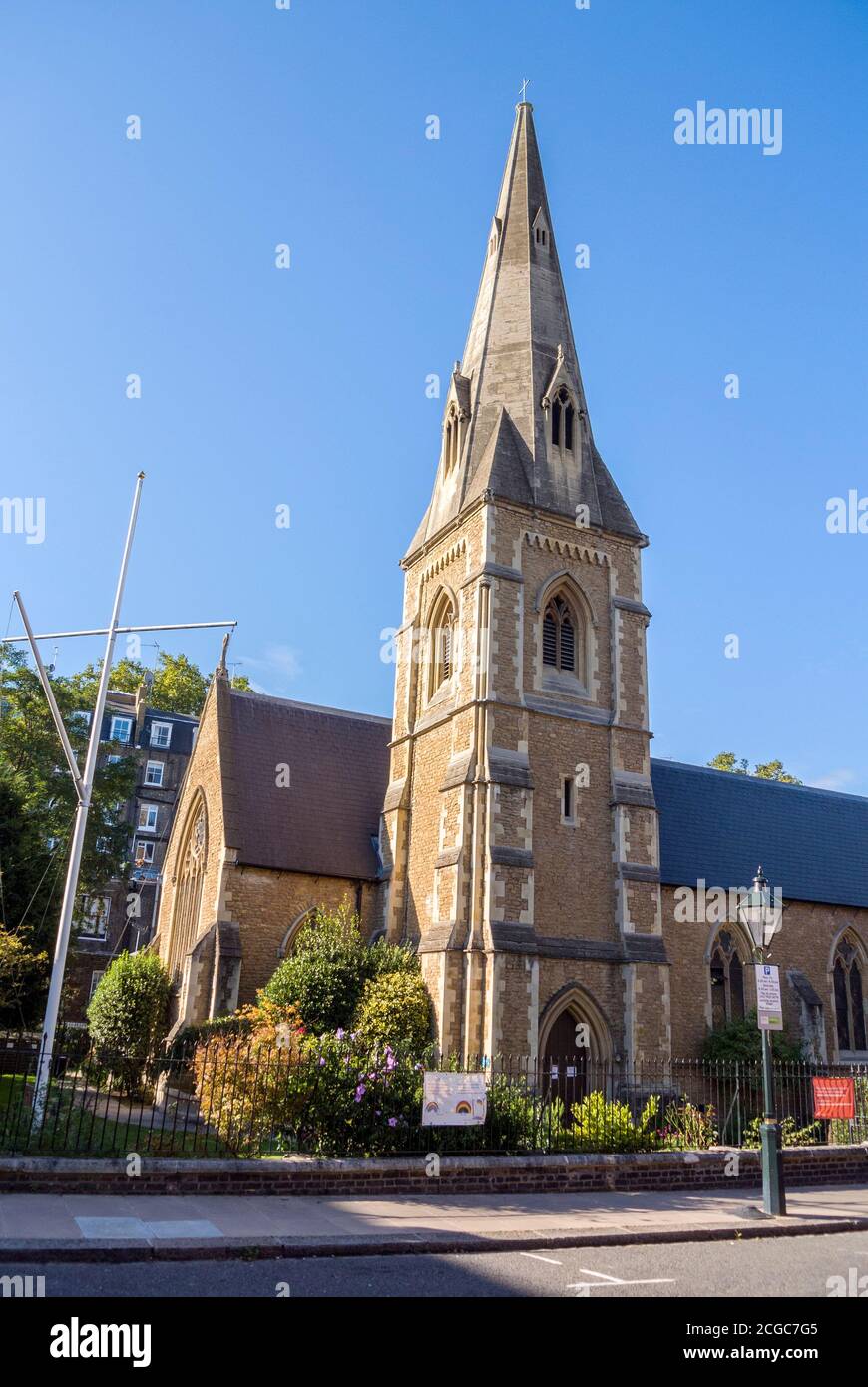 Christ Church Kensington, Victoria Road, Londra Foto Stock