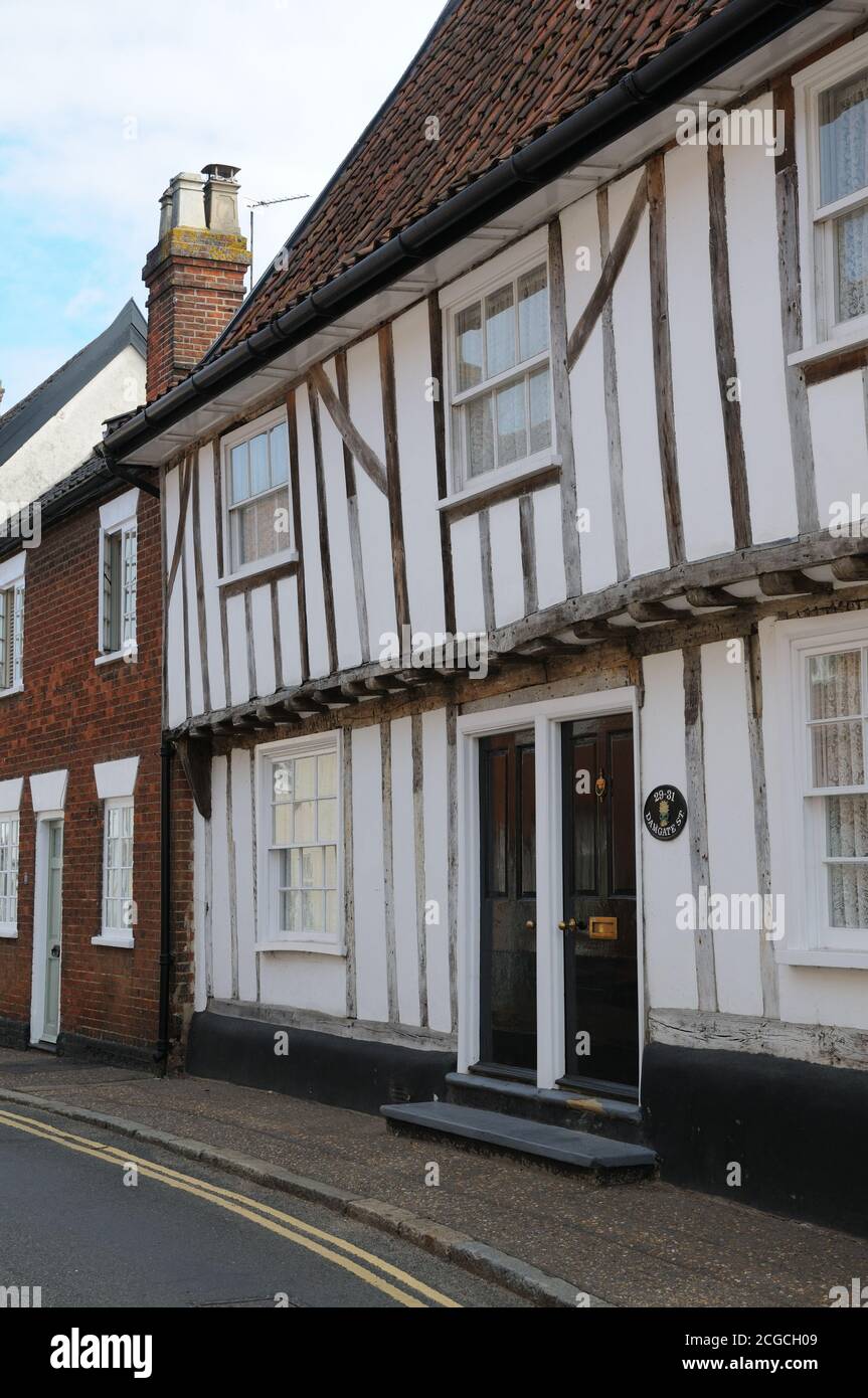 29-31 Dambate Street, Wymondham, Norfolk Foto Stock
