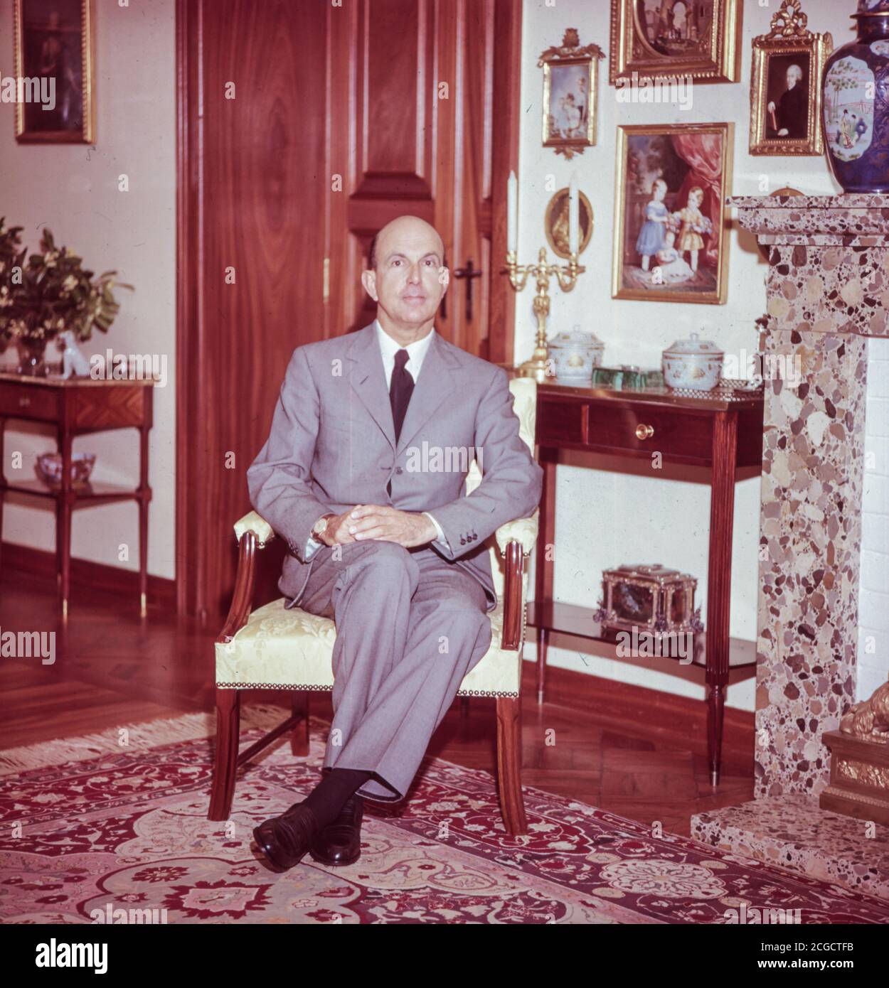 umberto II di savoia Foto Stock