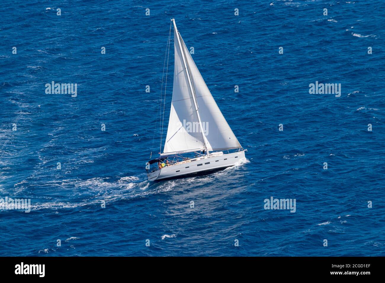 Segelboot Foto Stock