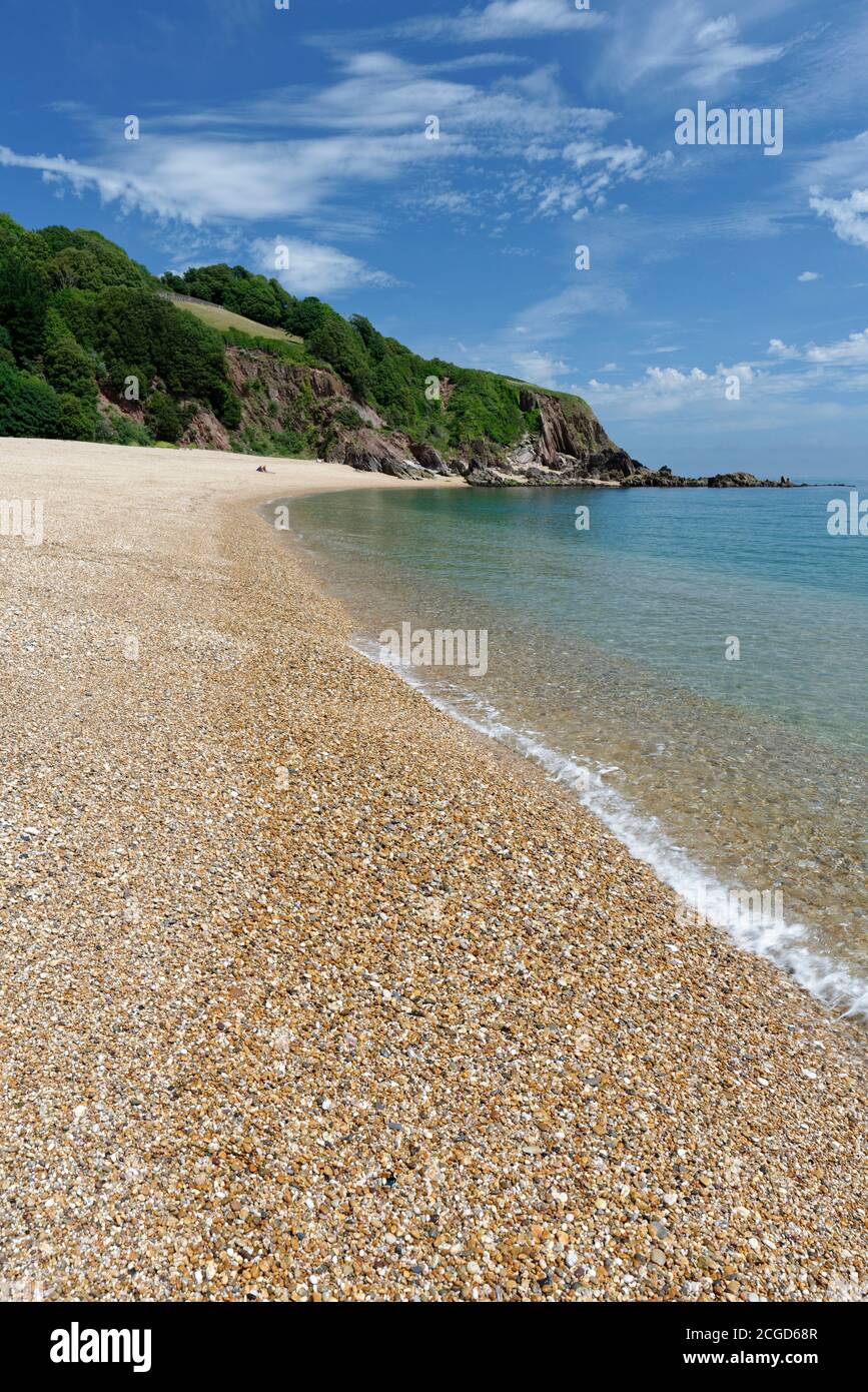 Blackpool Sands, Devon, Regno Unito Foto Stock