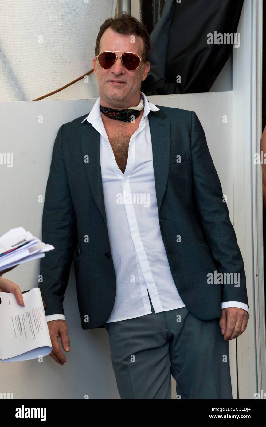 Venezia, Italia. 10 settembre 2020. Thomas Jane si pone alla fotocellula di 'Run Hide Fight' durante il 77° Festival del Cinema di Venezia a Palazzo del Casino sul Lido di Venezia, il 10 settembre 2020. | utilizzo in tutto il mondo Credit: dpa Picture Alliance/Alamy Live News Foto Stock