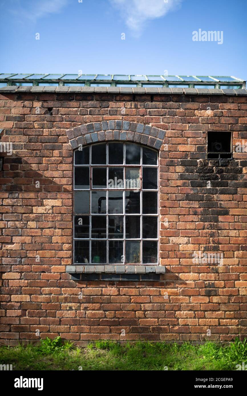 Edifici industriali abbandonati, Black Country, Regno Unito Foto Stock