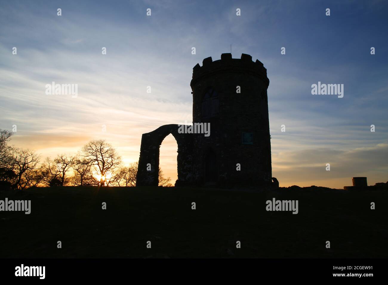 Vecchia Torre di John, Glenfield Lodge Park, Leicestershire Foto Stock