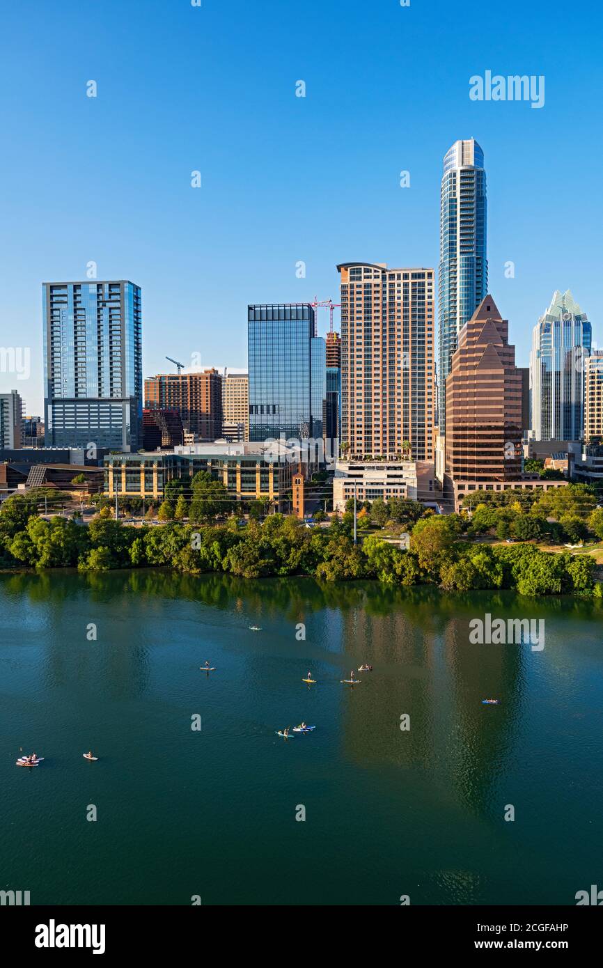 Austin, Texas skyline Foto Stock