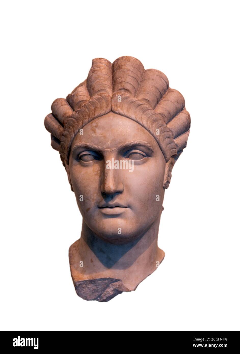 Salonia Matidia, madre di Vibia Sabina, moglie dell'imperatore romano Adriano. Foto Stock