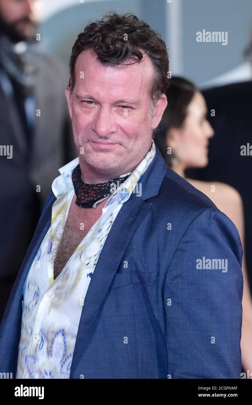 Palazzo del Cinema, Lido, Venezia, Italia. 10 settembre 2020. Thomas Jane si pone sul tappeto rosso per Run Hide Fight. Foto per credito: Julie Edwards/Alamy Live News Foto Stock