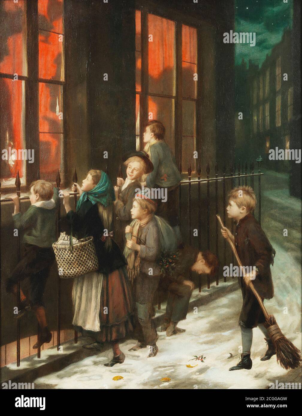 Mulready Augustus Edwin - suoni della rivelazione - British School - 19 ° secolo Foto Stock