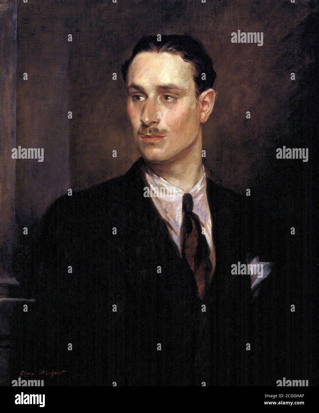 Philpot Glyn Warren - Sir Oswald Mosley 6° Bt - British School - 19 ° secolo Foto Stock