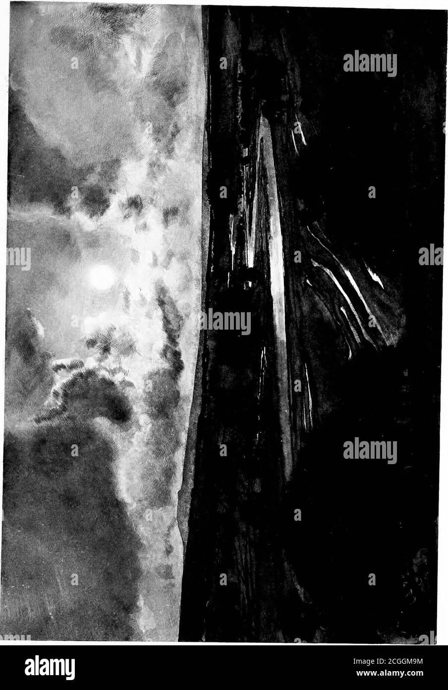 . La vecchia strada . la creazione, l'esistenza di un vecchio tracciato, diretto nel suo allineamento, procedendo direttamente dal guado, e indicando la deviazione verso la chiesa del vescovo Sutton e la valle di Eopley – tutti questi fatti insieme stabilirono ogni dubbio sulla via che weshould andare. Siamo saliti e abbiamo seguito la corsia fino alla cima della collina. Questi due chilometri ci hanno dato (sotto la sera, perché era la caduta della luce) scorci dell'Itchen in direzione ovest e dietro di noi. La strada ha avuto il merito di sentieri allsavage, e di tutte le tracce un uomo Stul prende che isa-piede e libero e può fare dal li più breve Foto Stock