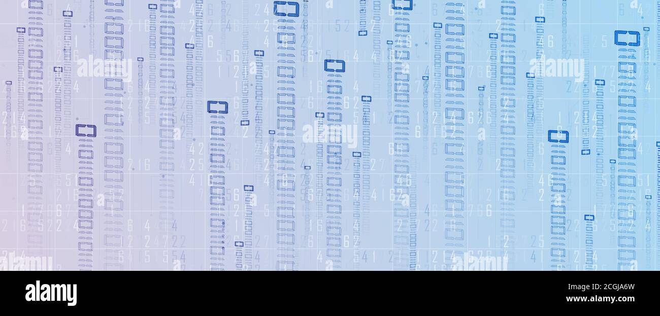 Abstract tech sfondo. La tecnologia avveniristica interfaccia con forme geometriche Illustrazione Vettoriale